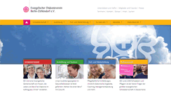 Desktop Screenshot of diakonieverein.de